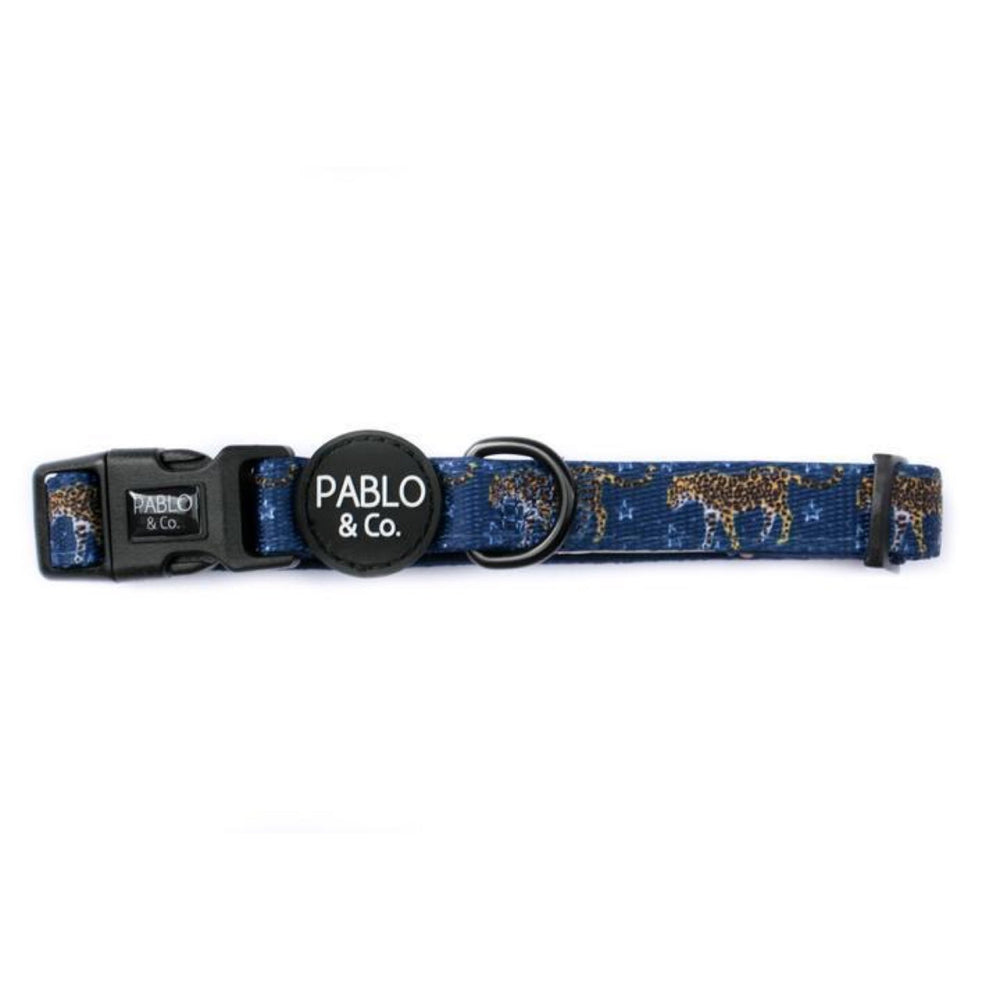 Midnight Cheetah Collar - Pooch Luxury