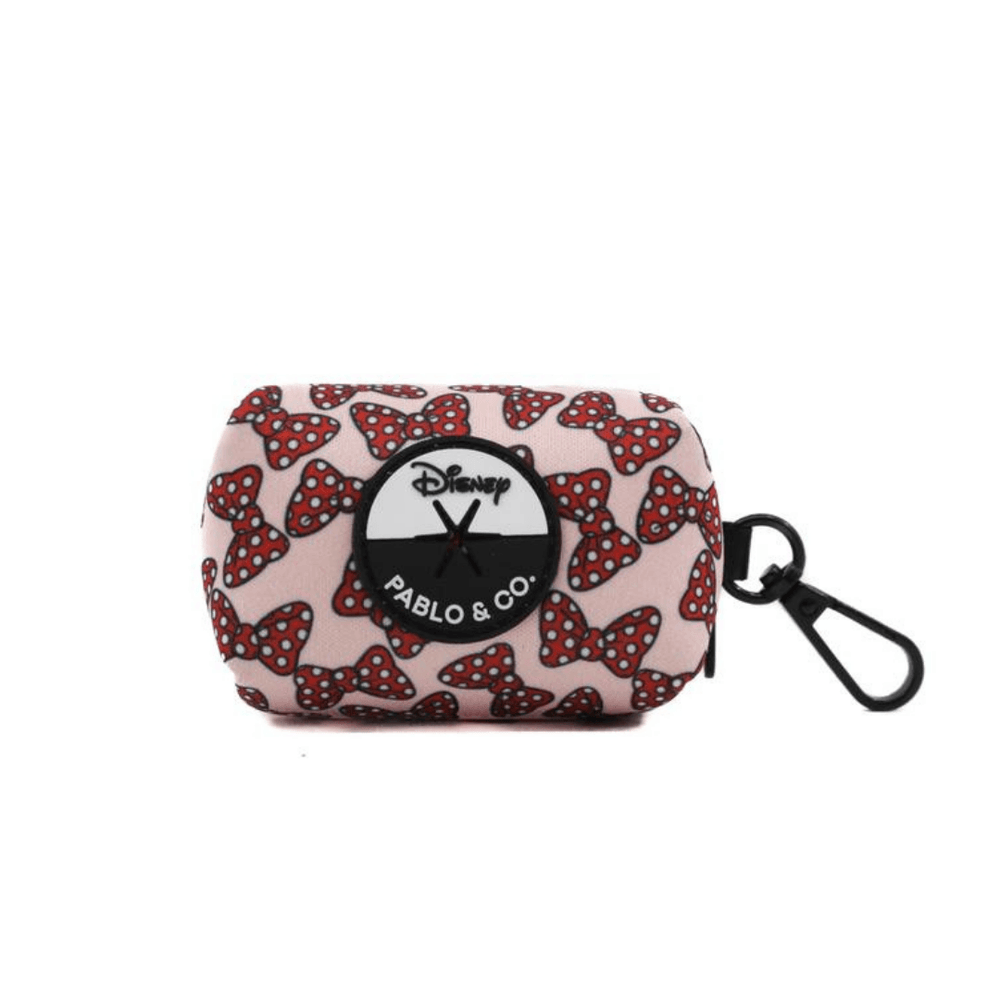 Minnie Mouse Bows Poop Bag Holder - Pooch Luxury