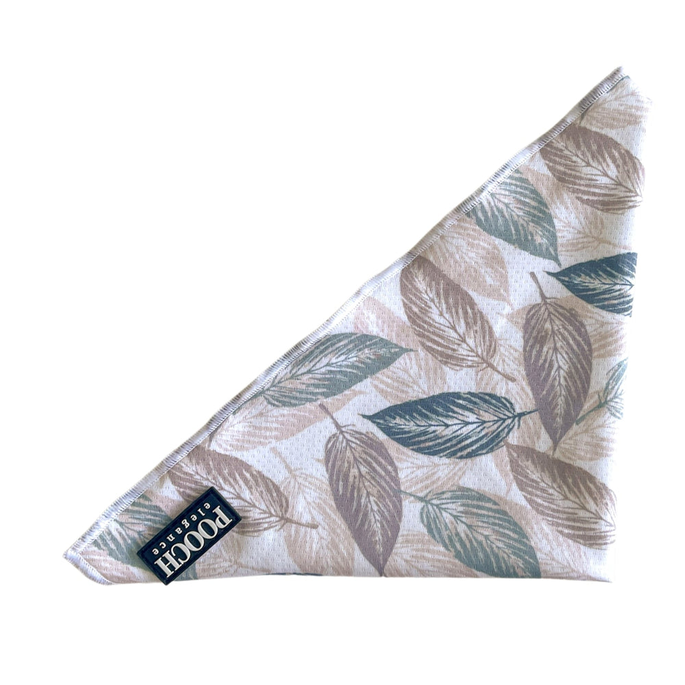 Misty Leaves Dog Bandana - Pooch Luxury