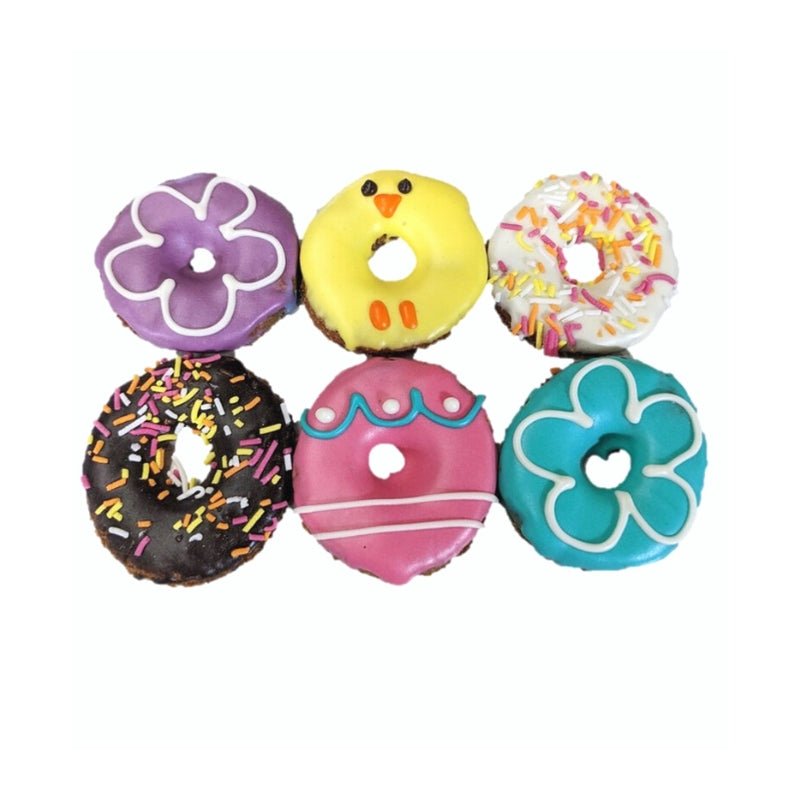 Mixed Pastel Little Doggy Donut Cookies Gift Box - Pooch Luxury