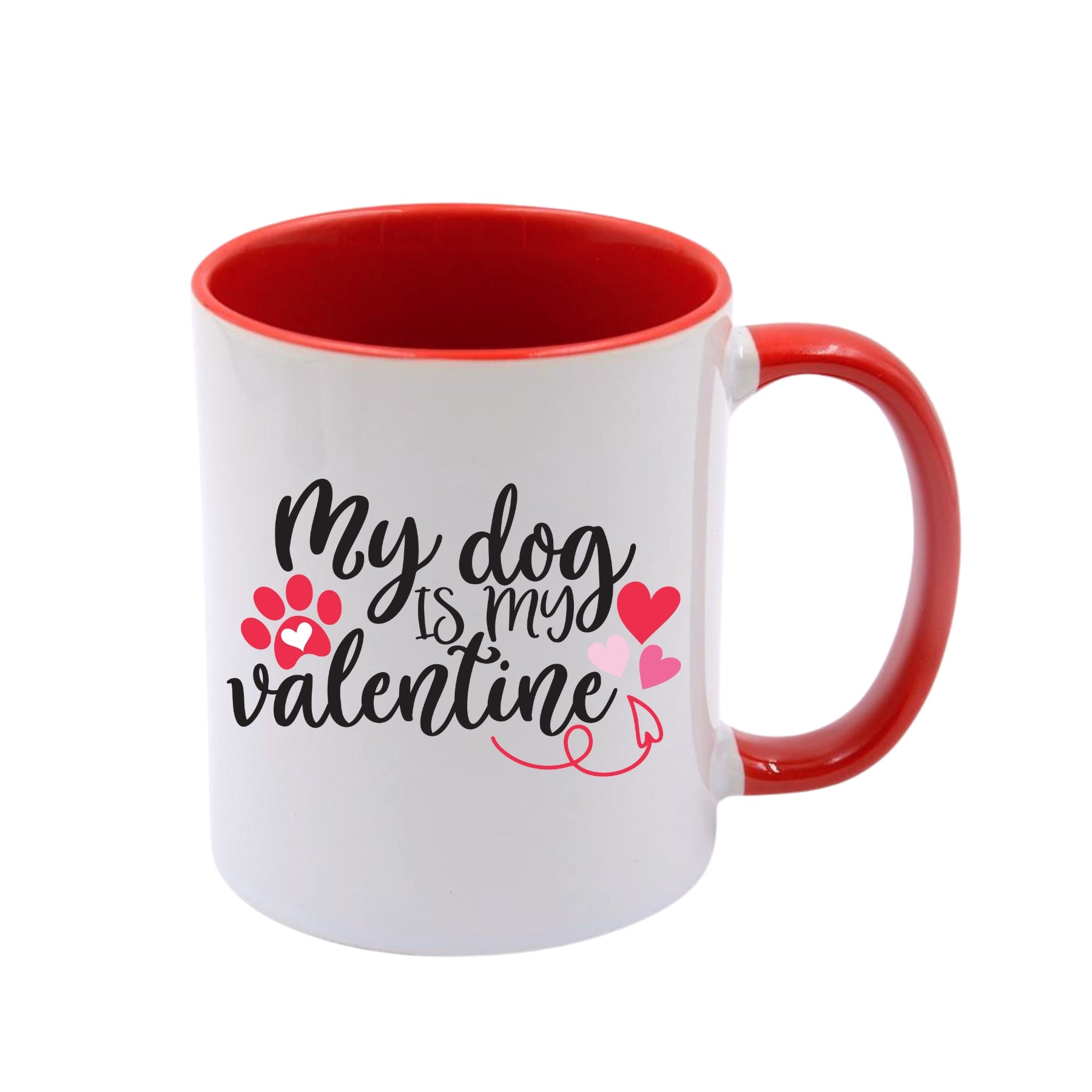 My Dog Is My Valentine Mug - Pooch Luxury