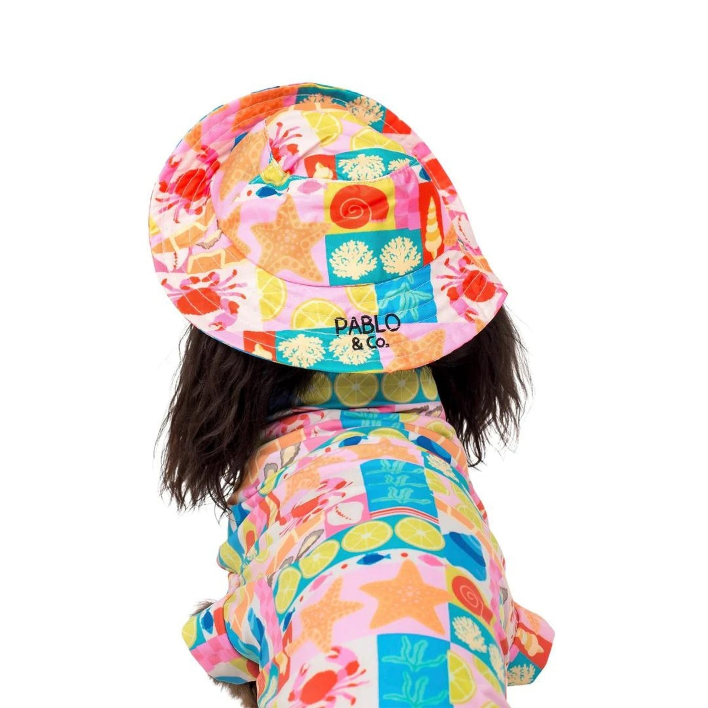 Mykonos Dog Bucket Hat - Pooch Luxury