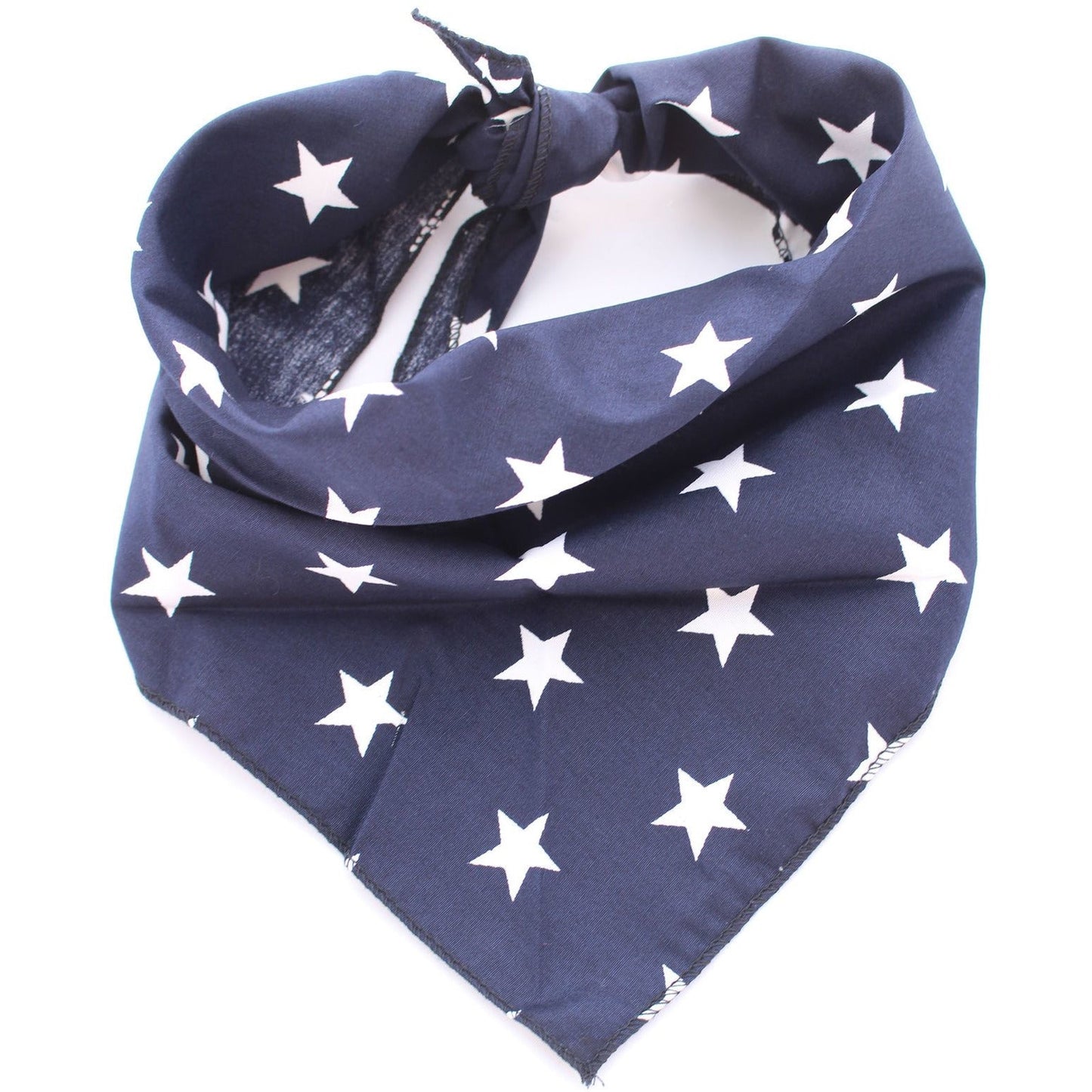 Navy Star Dog Bandana - Pooch Luxury