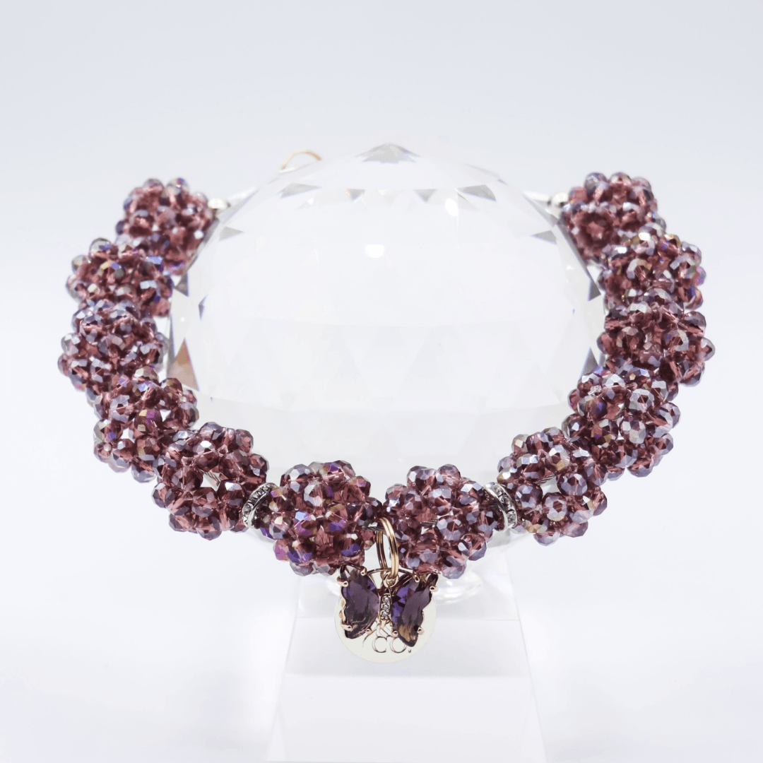 Necklace - Sangria Glow - Pooch Luxury