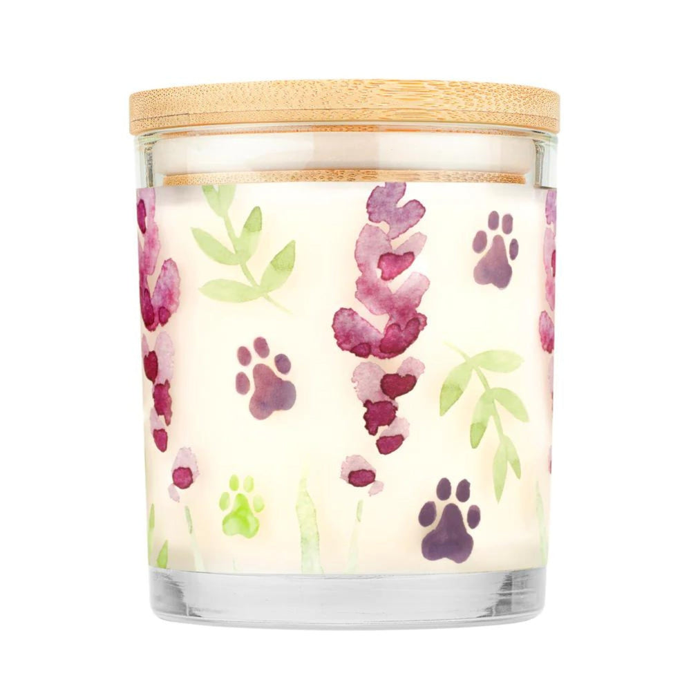 One Fur All Pet House Candle - Lavender Green Tea - Pooch Luxury