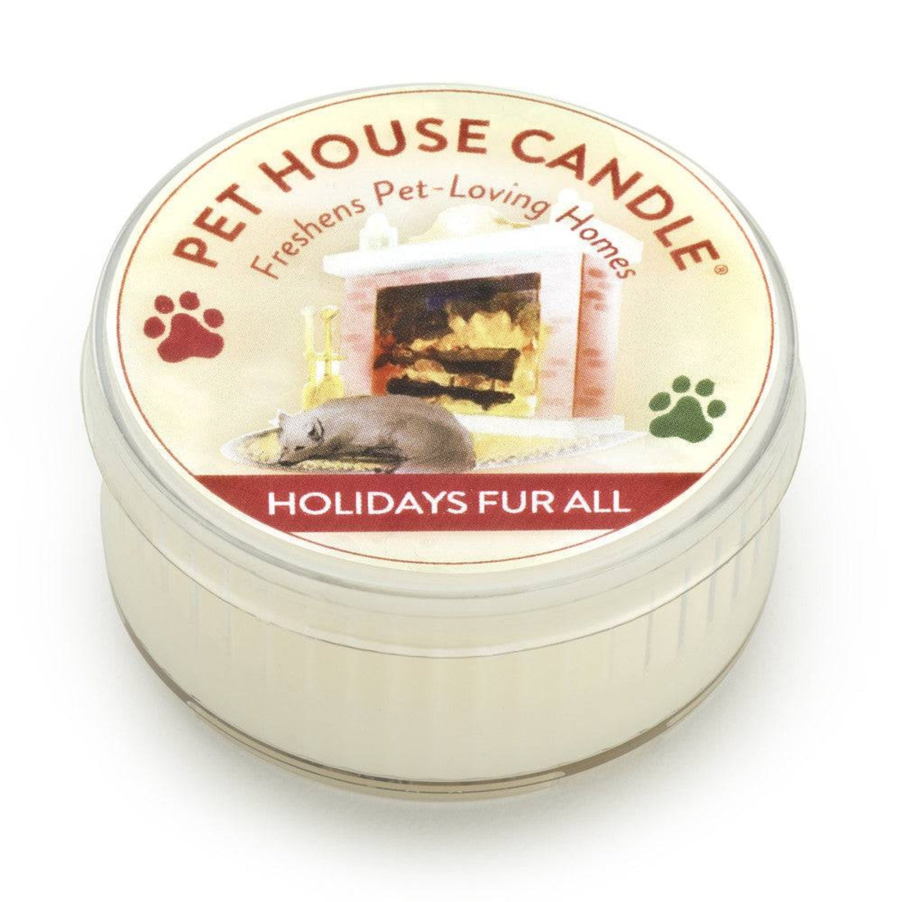 One Fur All Pet House Mini Candle - Holiday Fur All - Pooch Luxury