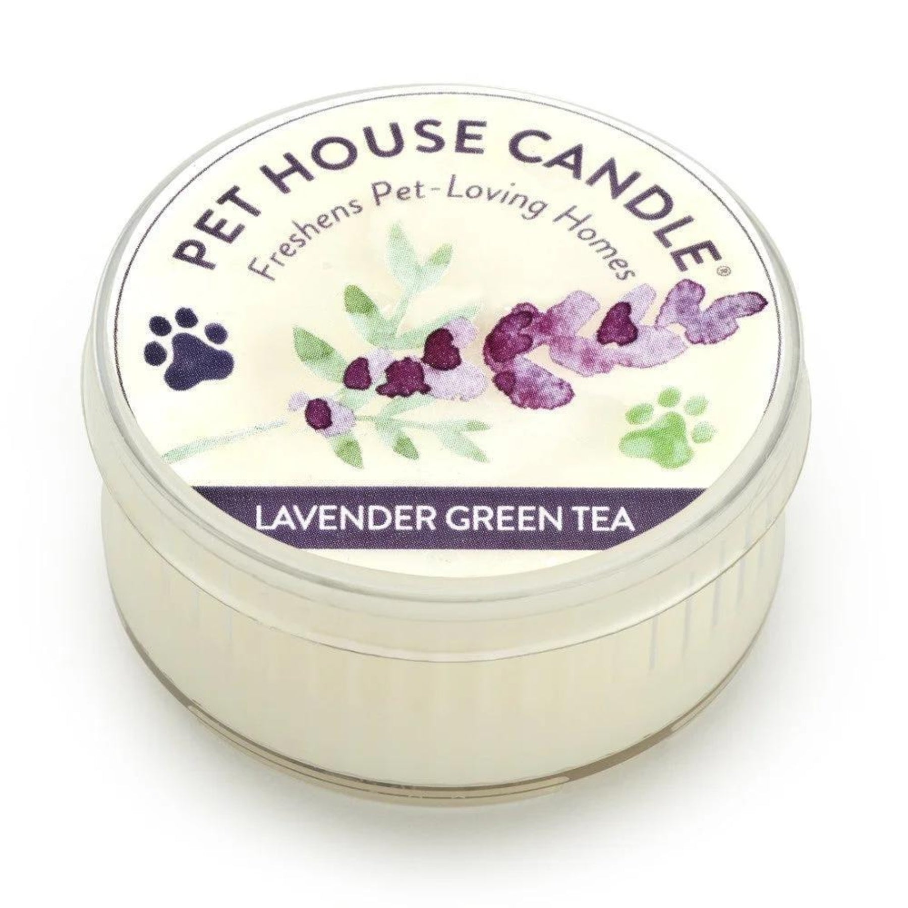One Fur All Pet House Mini Candle - Lavender Green Tea - Pooch Luxury