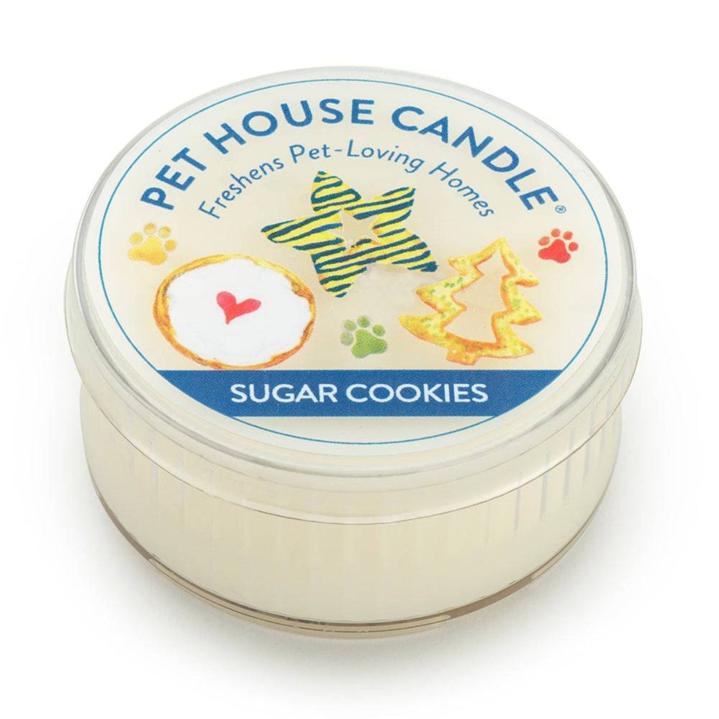 One Fur All Pet House Mini Candle - Sugar Cookies - Pooch Luxury