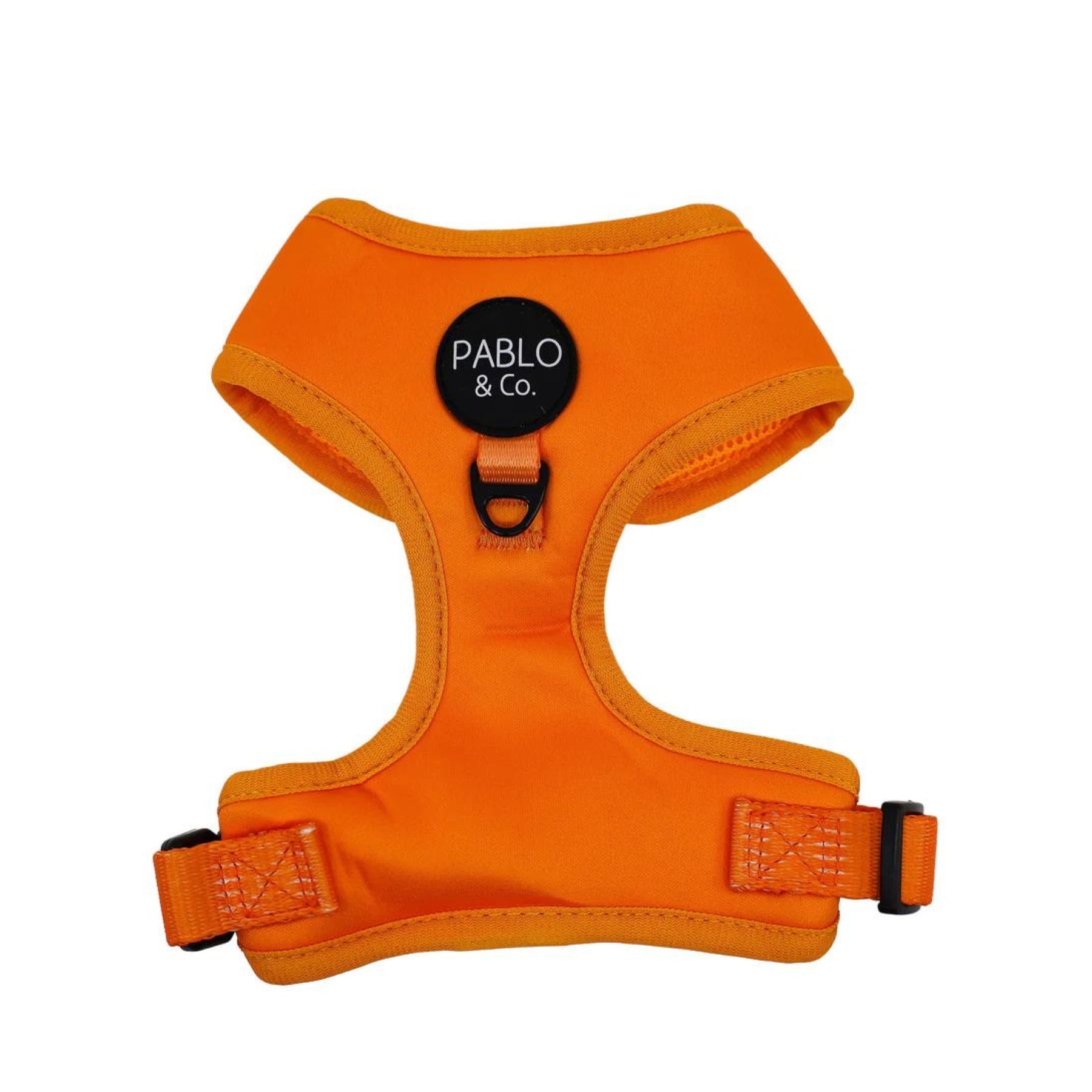 Orange Crush Adjustable Dog Harness - Pooch Luxury