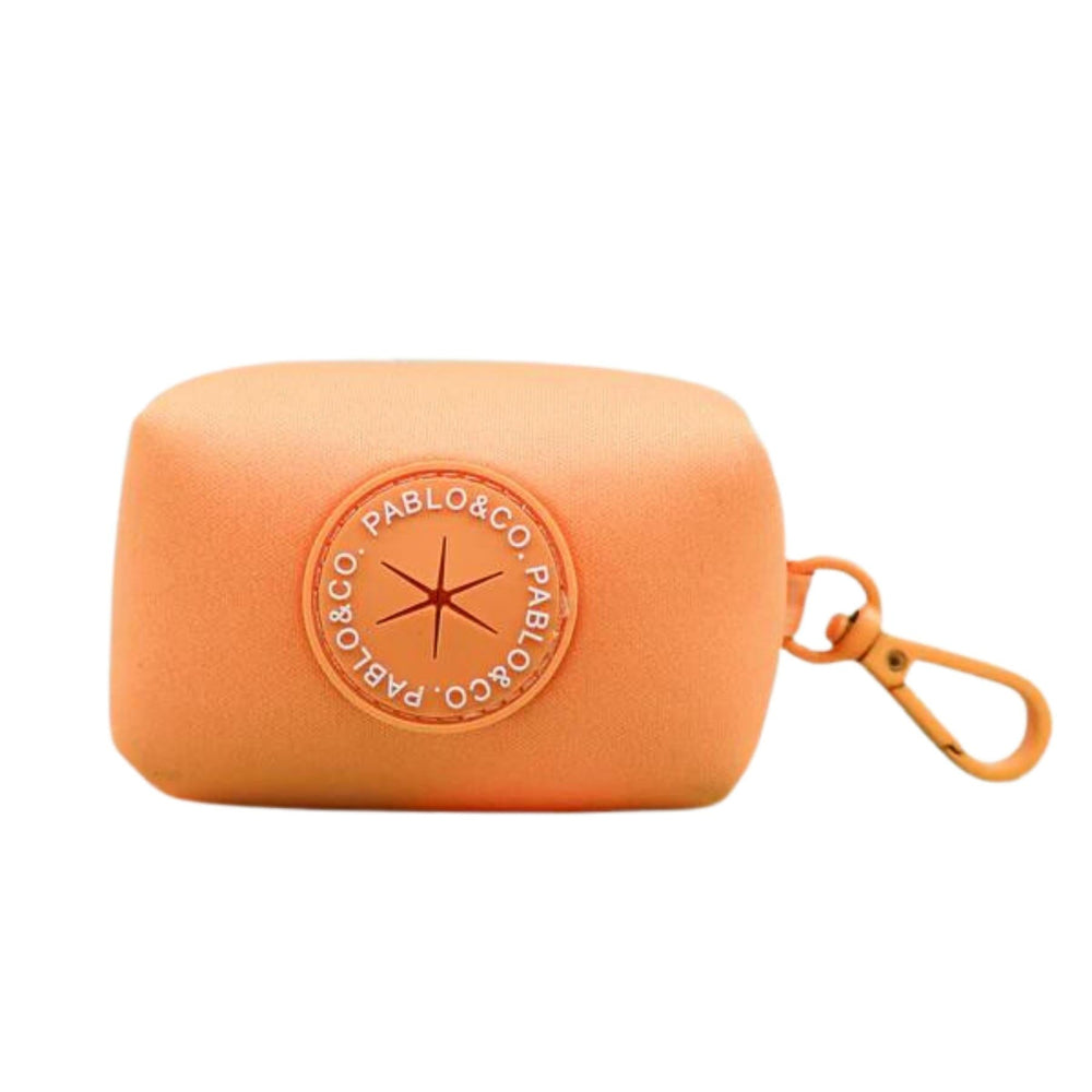 Orange Crush Poop Bag Holder - Pooch Luxury