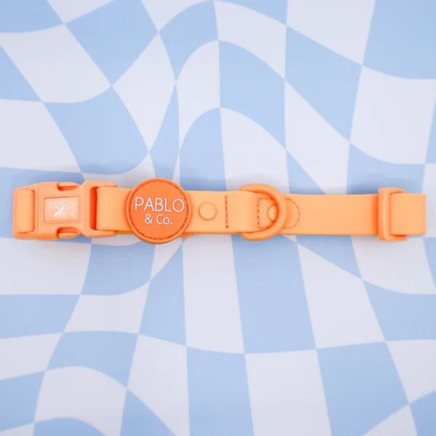 Orange Sherbet Waterproof Collar - Pooch Luxury