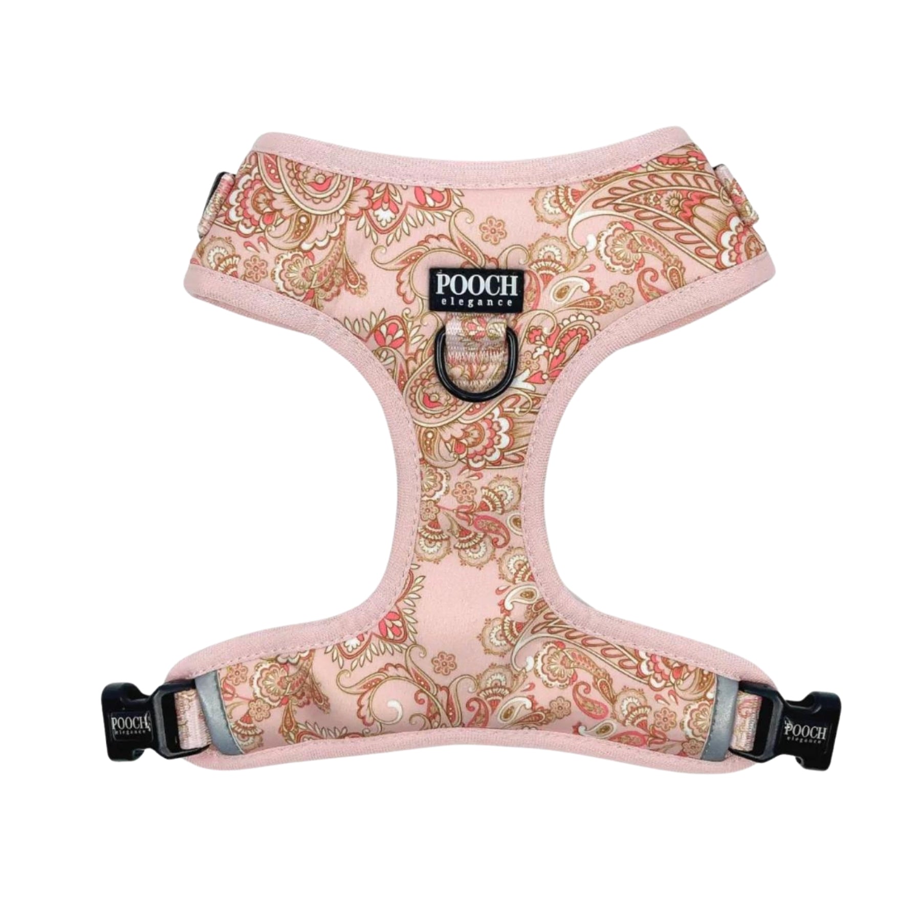 Paisley Blush Adjustable Harness - Pooch Luxury