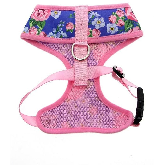 
                      
                        Pink & Blue Floral Burst Harness - Pooch Luxury
                      
                    