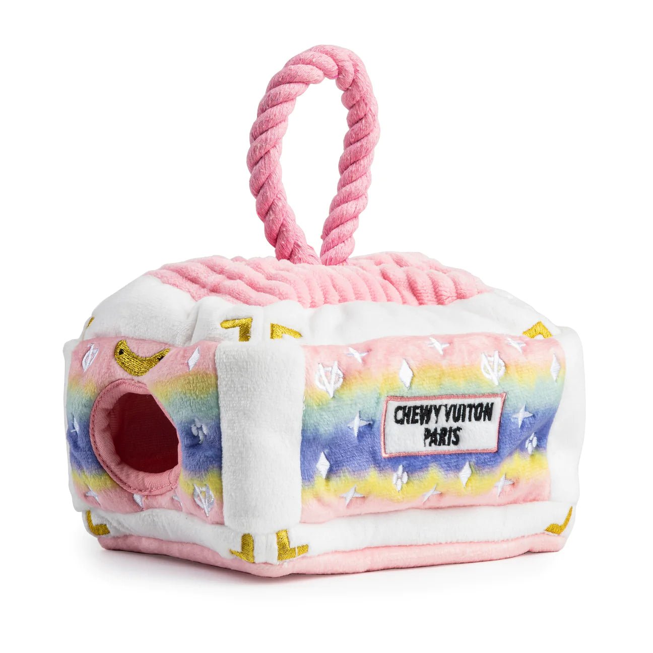 Pink Ombre Chewy Vuiton Trunk - Pooch Luxury