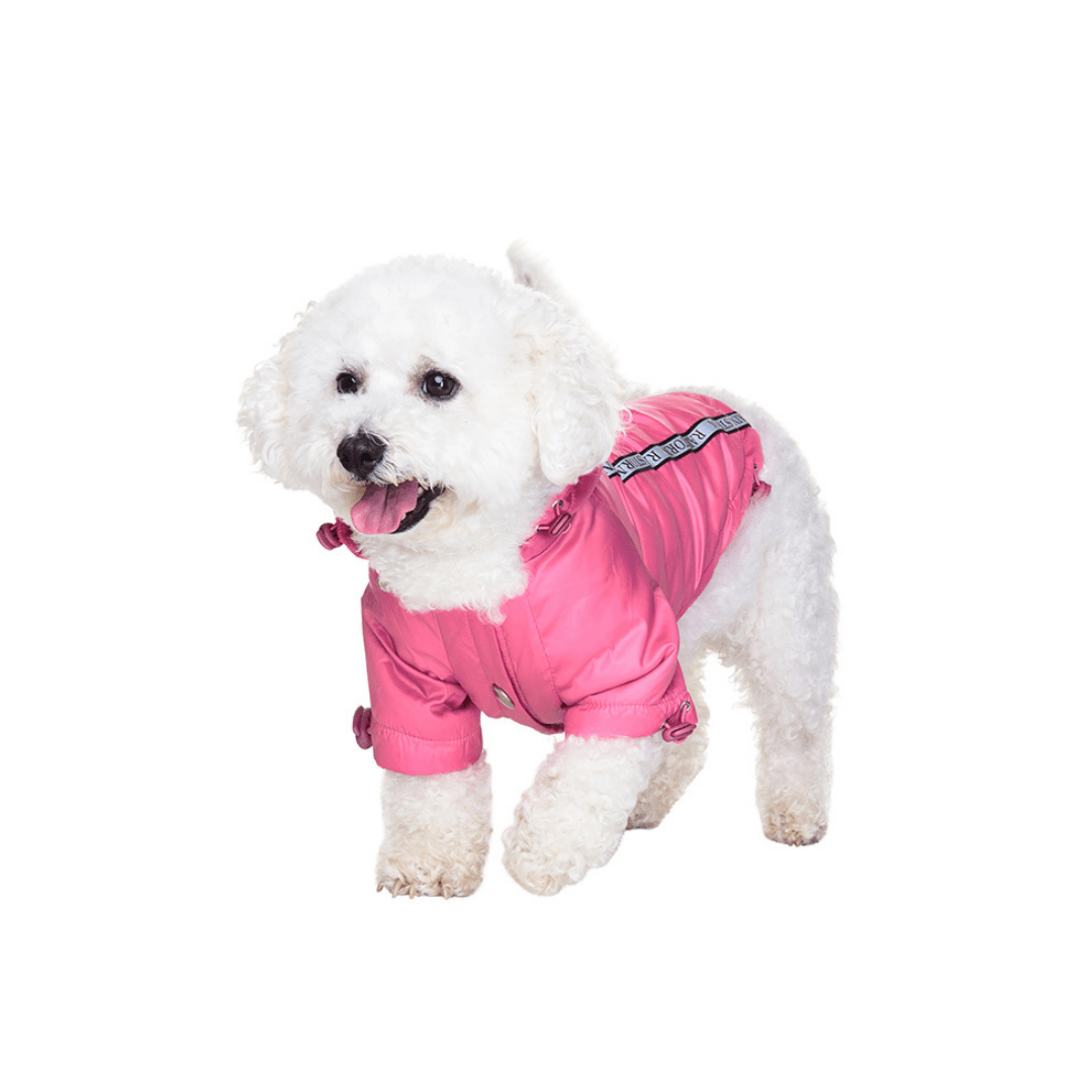 Pink Rainstorm Raincoat - Pooch Luxury