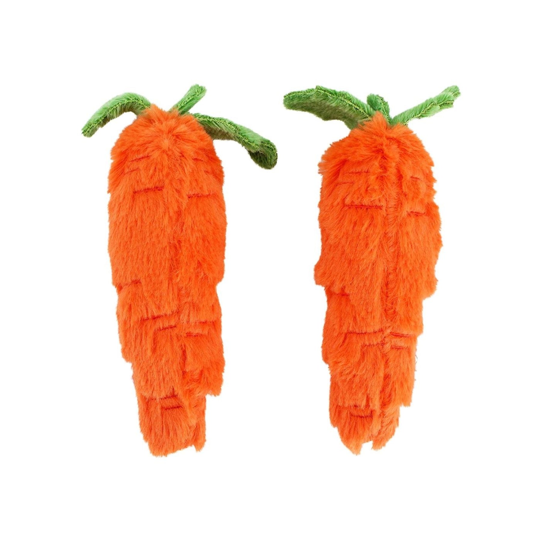 Plush Carrot Easter Dog Toy - Pack of 2 - Pooch Luxury