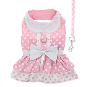 Polka Dot and Lace Dress - Pooch Luxury