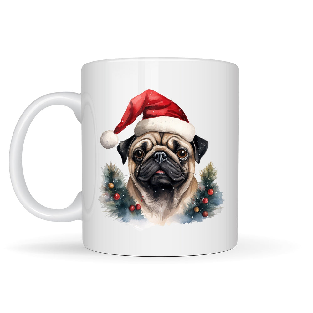 Pug Christmas Mug - Pooch Luxury