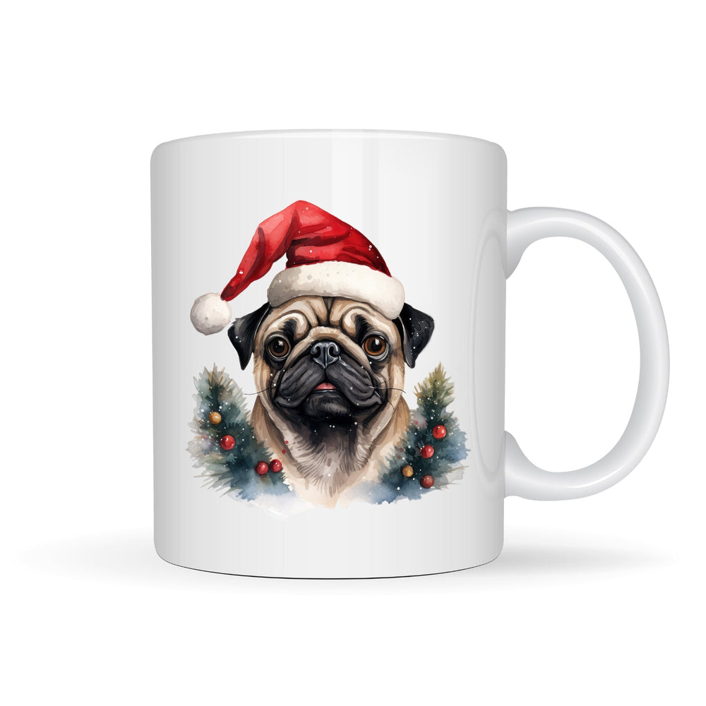 Pug Christmas Mug - Pooch Luxury