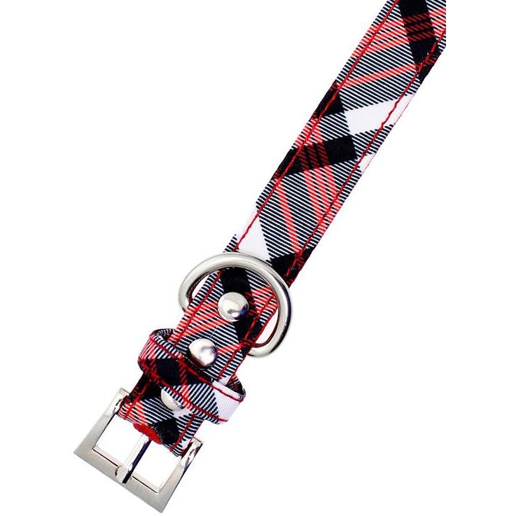
                  
                    Red and White Plaid Collar - Pooch Luxury
                  
                