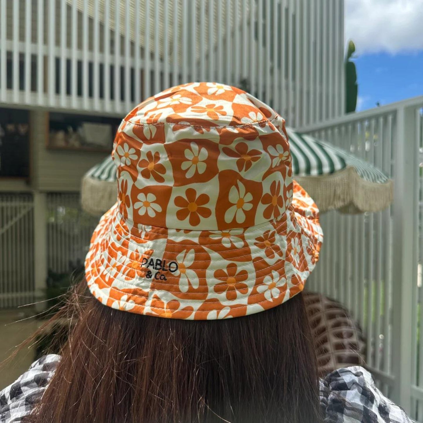 Retro Dazie Human Bucket Hat - Pooch Luxury