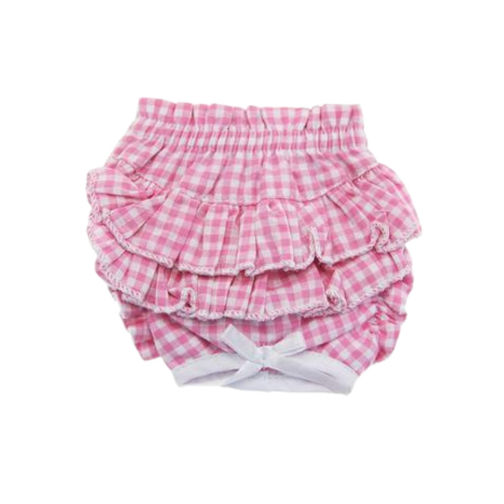 
                  
                    Ruffled Pink Gingham Dog Panties - Pooch Luxury
                  
                