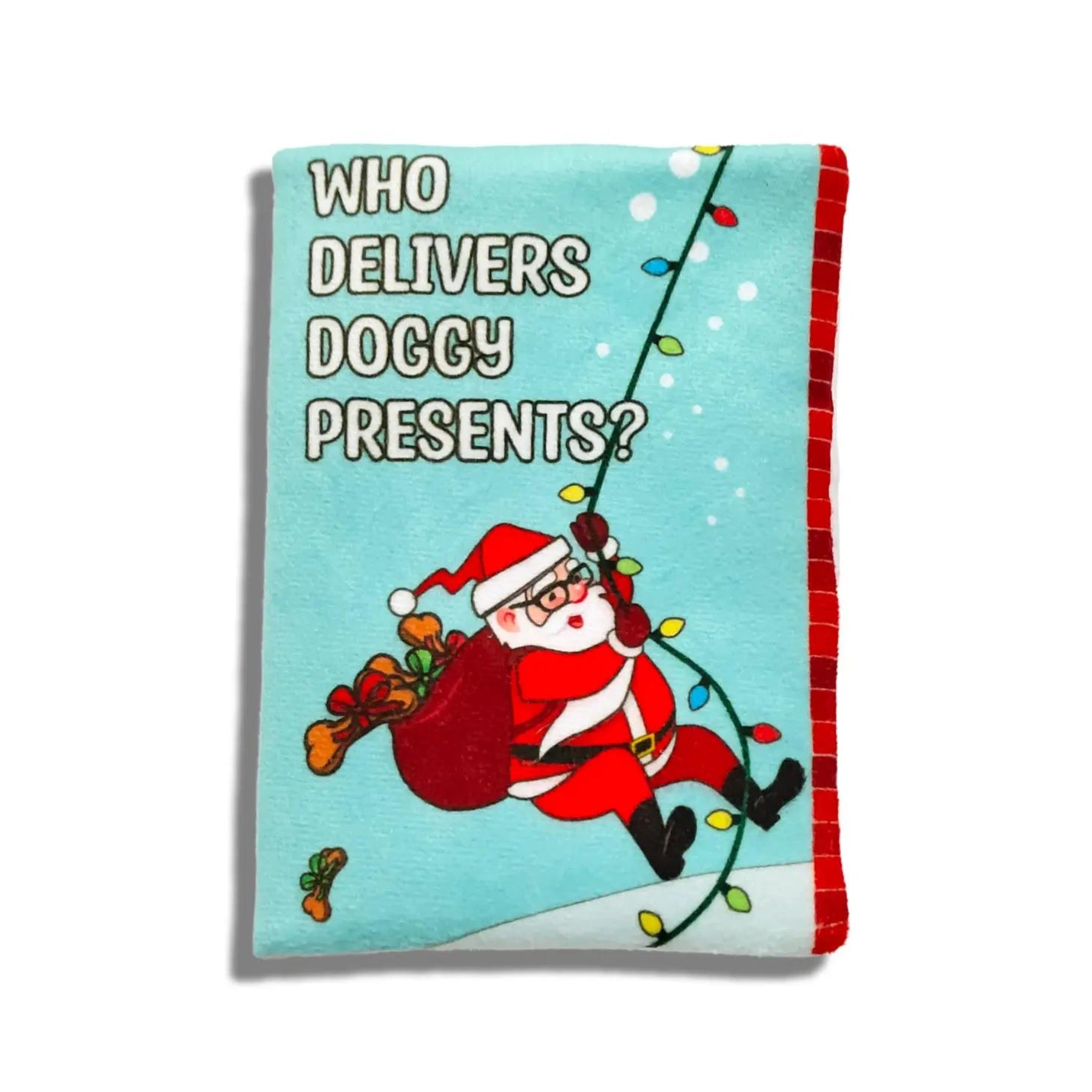 Santa Claws Card Dog Toy - Pooch Luxury