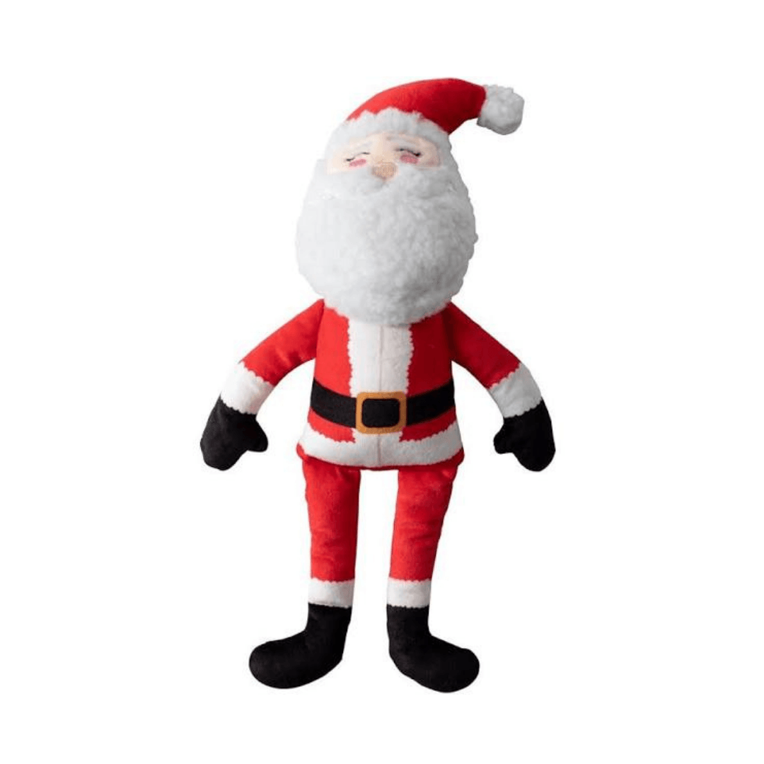 Santa's Back In Town Plush Dog Toy - Pooch Luxury