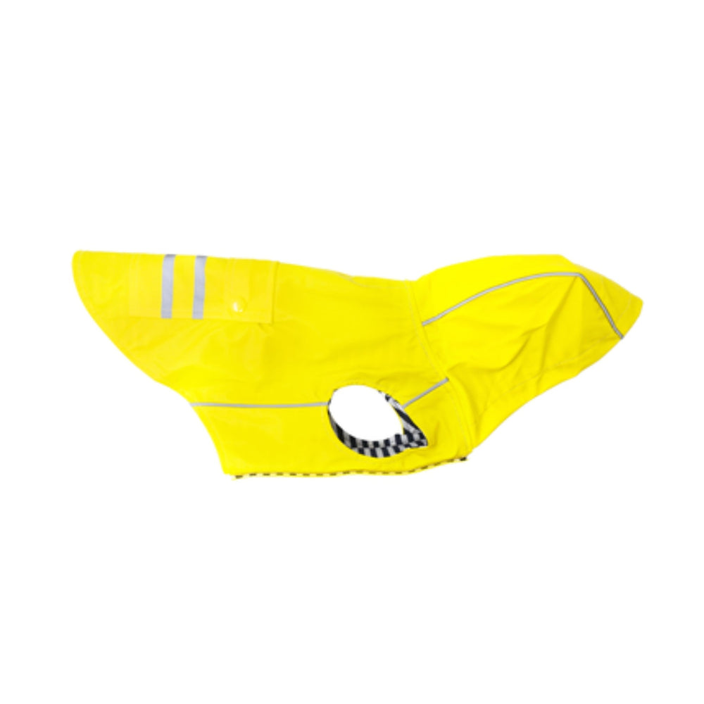 
                      
                        Slicker Raincoat with Striped Lining - Yellow - Pooch Luxury
                      
                    
