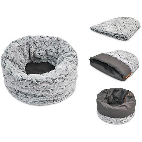 Snuggle Bed - Husky Grey - Pooch Luxury