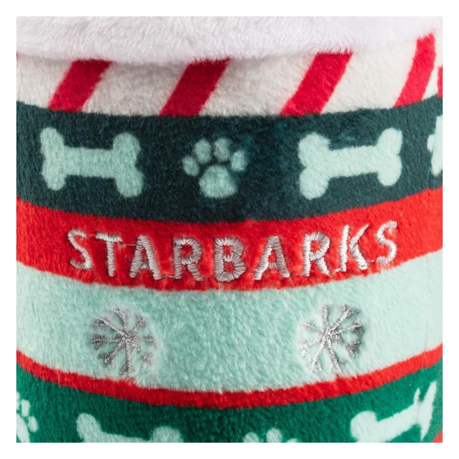 Starbarks Ginger Bark Latte Christmas Dog Toy - Pooch Luxury