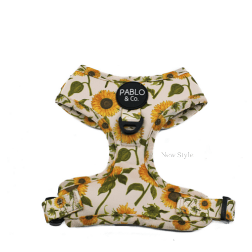 
                  
                    Sunflowers Adjustable Dog Harness - Pooch Luxury
                  
                