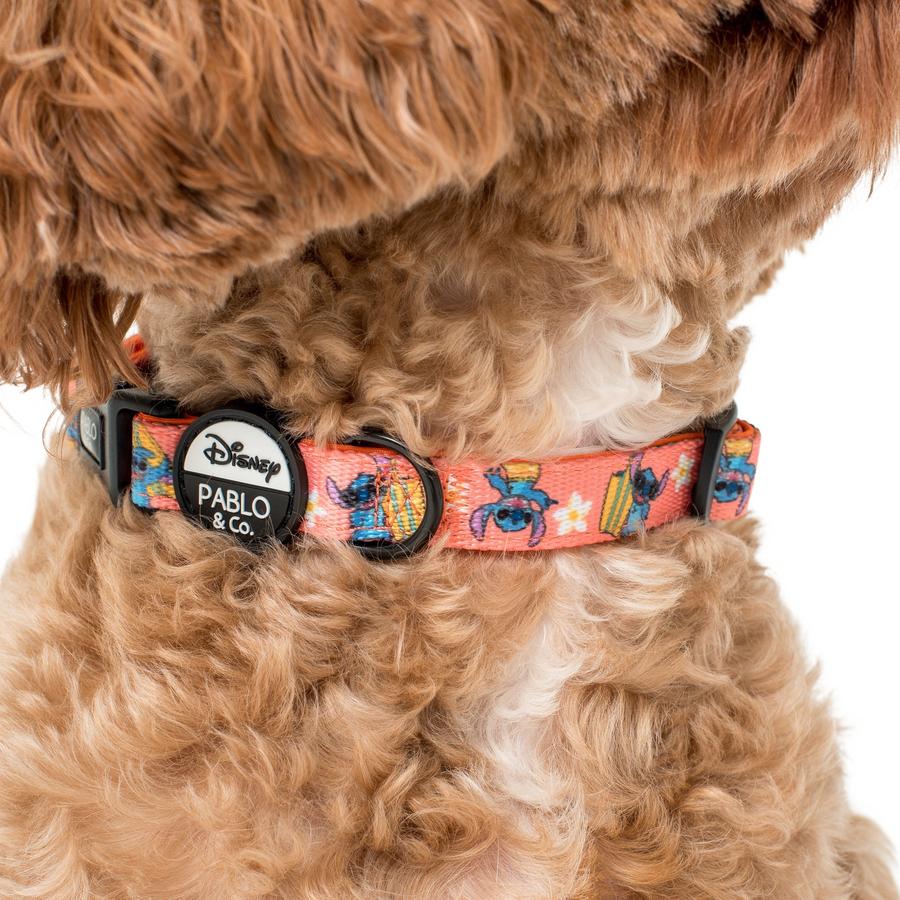 Surfin' Stitch Dog Collar - Pooch Luxury