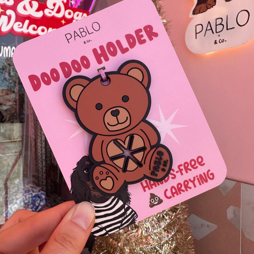 Teddy Bear Doo Doo Holder - Pooch Luxury