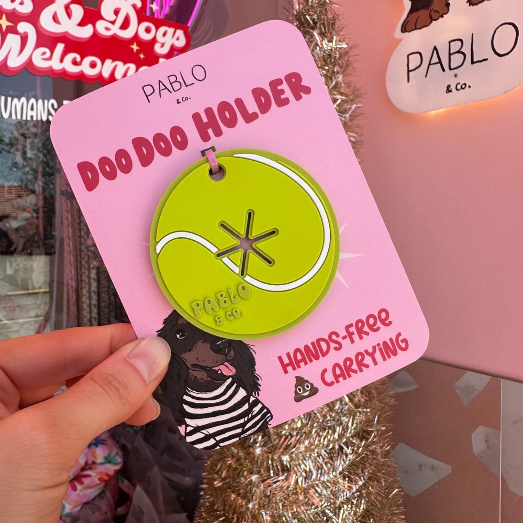 Tennis Ball Doo Doo Holder Pooch Luxury