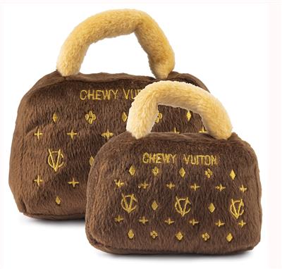 Toy Brown Chewy Vuiton Bag - Pooch Luxury