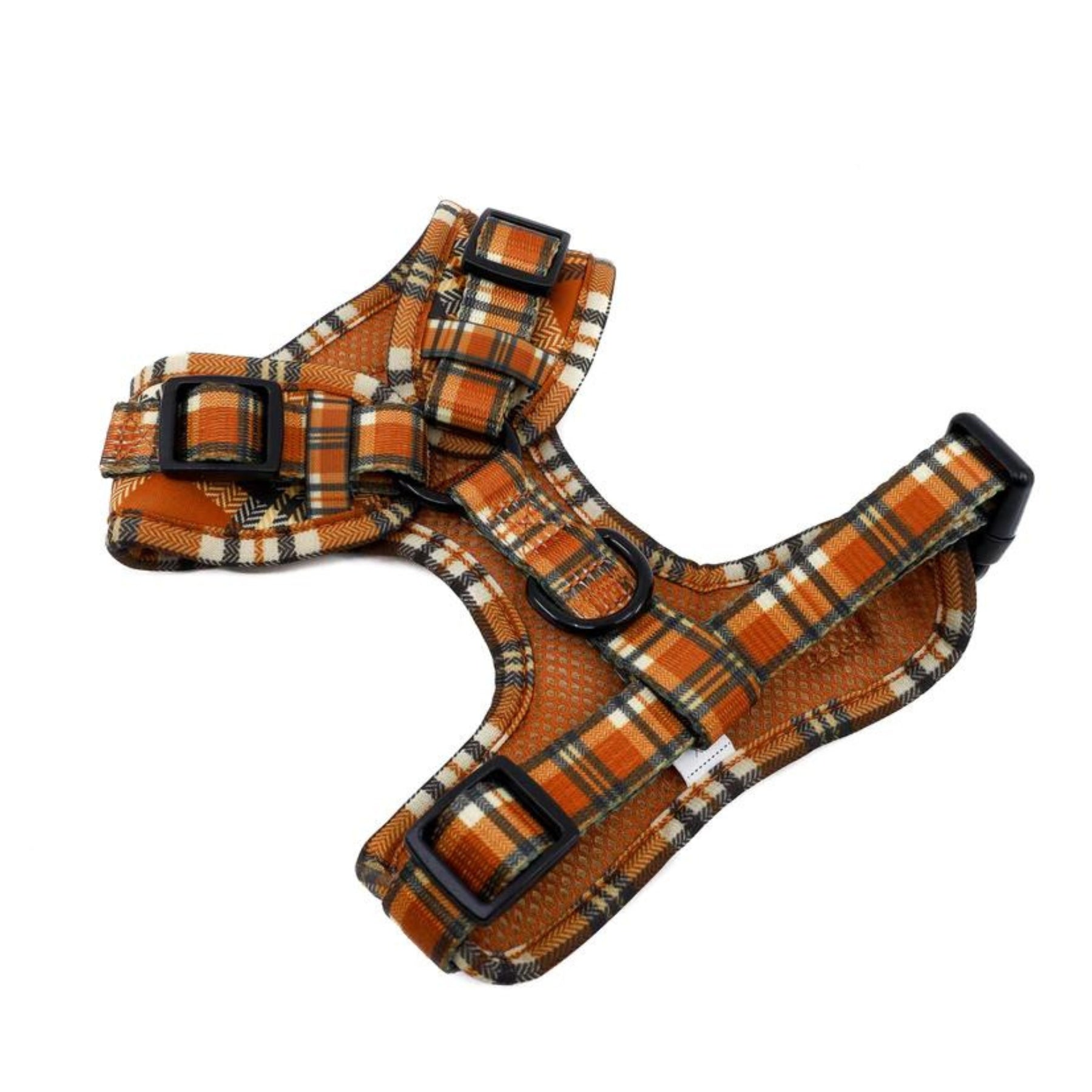 Vintage Plaid Adjustable Harness