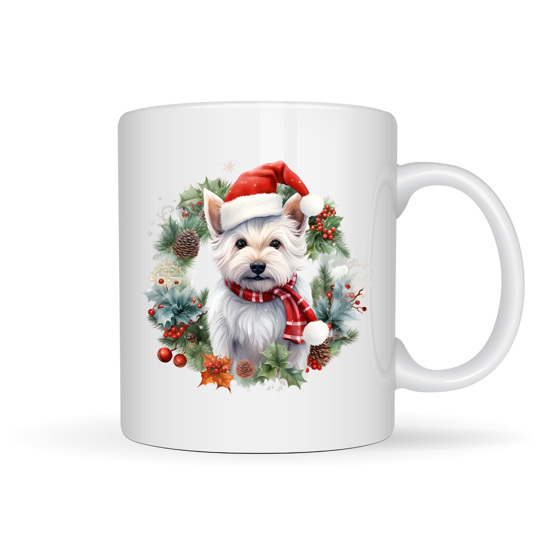 Westie Christmas Mug - Pooch Luxury