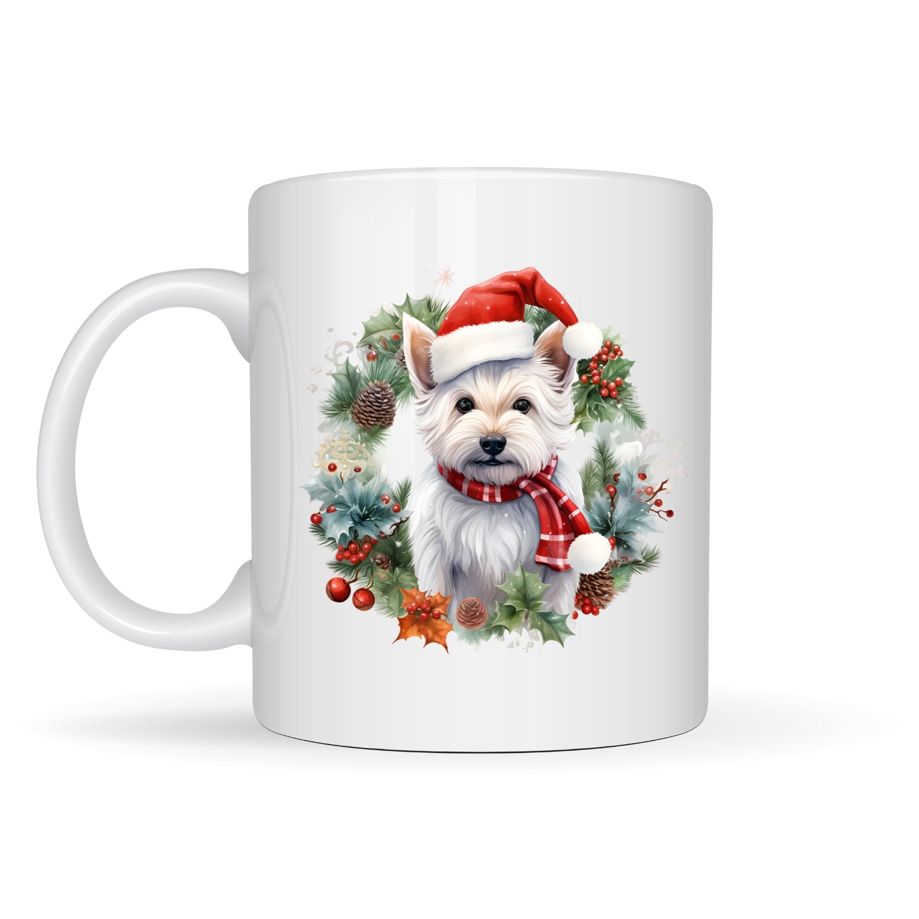 Westie Christmas Mug - Pooch Luxury