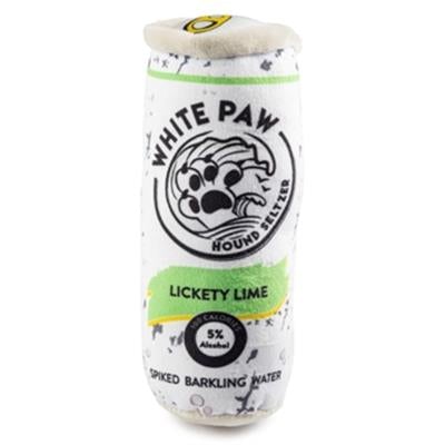 White Paw Hound Seltzer Toy - Lickety Lime - Pooch Luxury