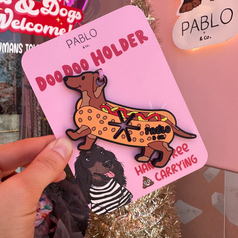 Wiener Dog Doo Doo Holder - Pooch Luxury