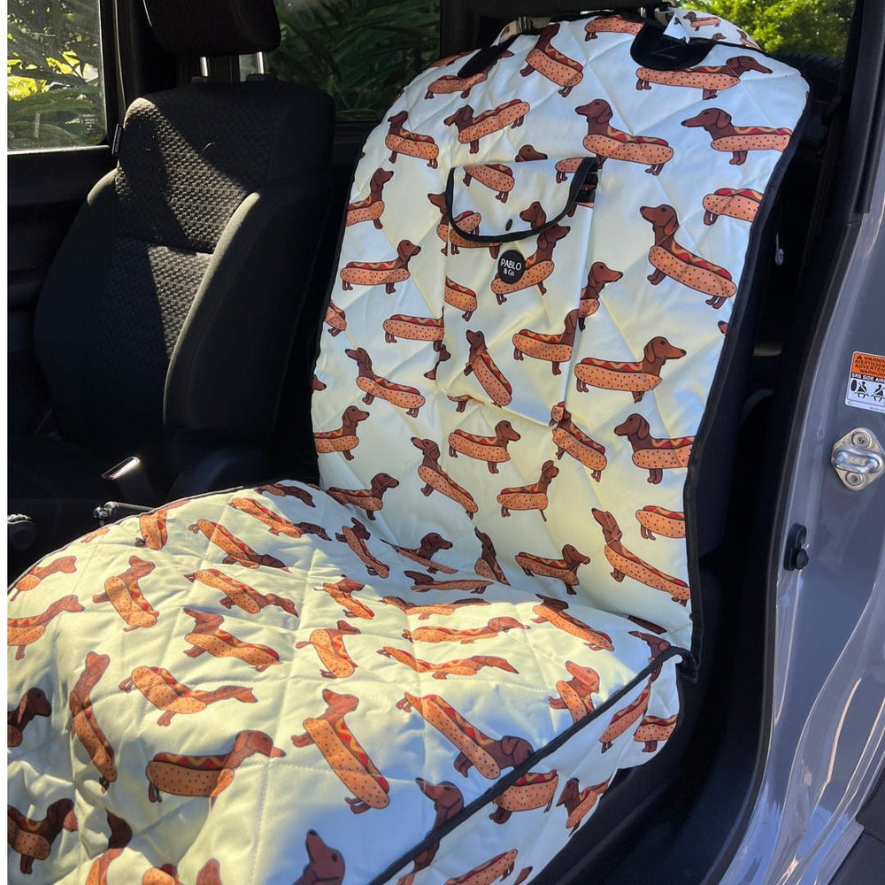 
                  
                    Wiener Dogs Deluxe Single Car Seat Cover - Pooch Luxury
                  
                