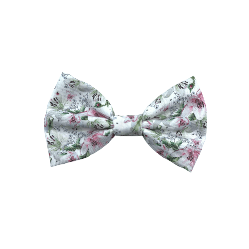 Wild Lily Bow Tie - Pooch Luxury