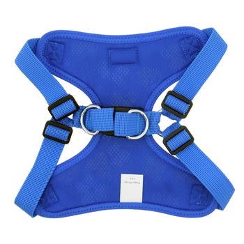 Wrap & Snap Choke Free Harness - Cobalt Blue - Pooch Luxury
